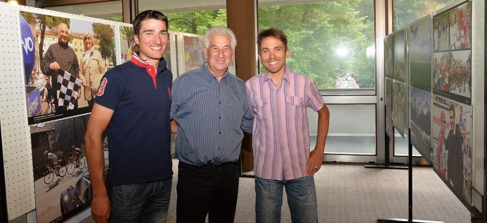 Da sinistra Gianni Moscon, Remo Mosna e Cesare Benedetti (foto Daniele Mosna) Da sinistra Gianni Moscon, Remo Mosna e Cesare Benedetti (foto Daniele Mosna)